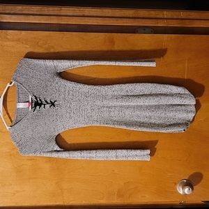 NoBo Size 1 (xs) Grey long sleeve dress